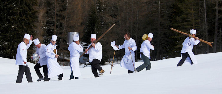 Chefs in Alta Badia bring gourmet cuisine to the slopes